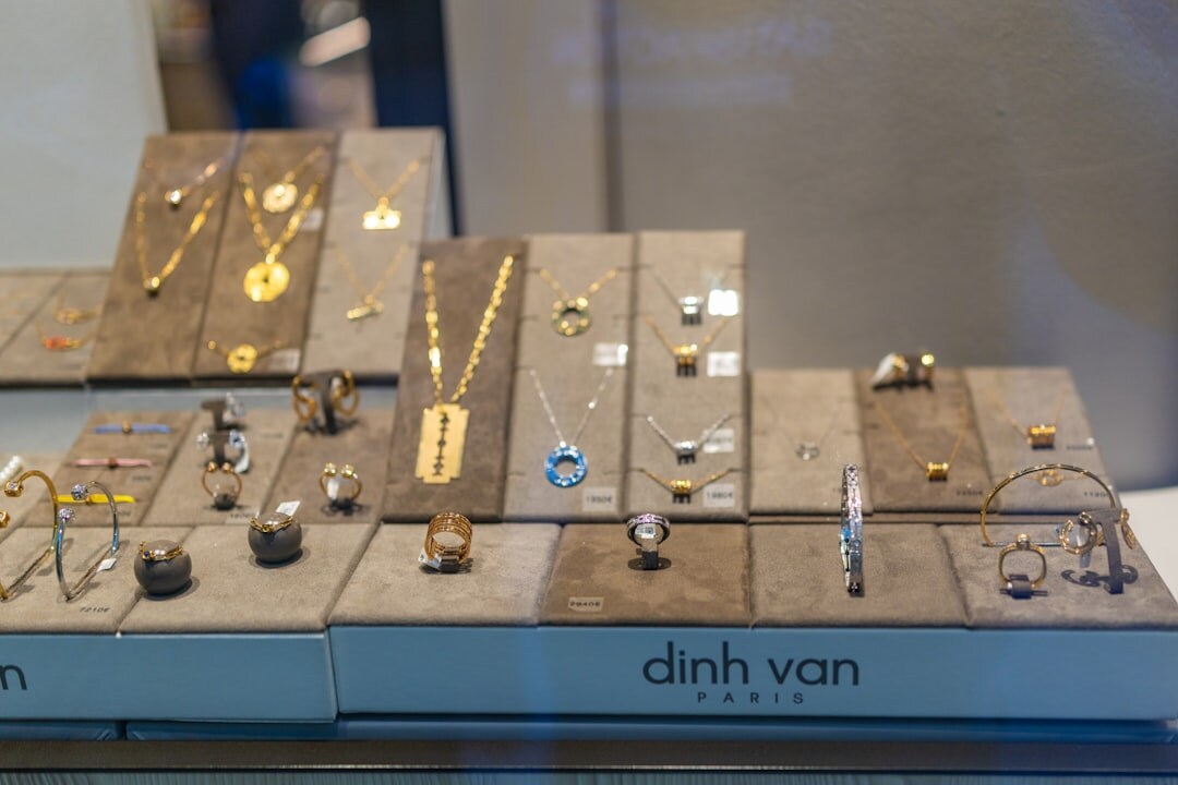 luxury accessories display
