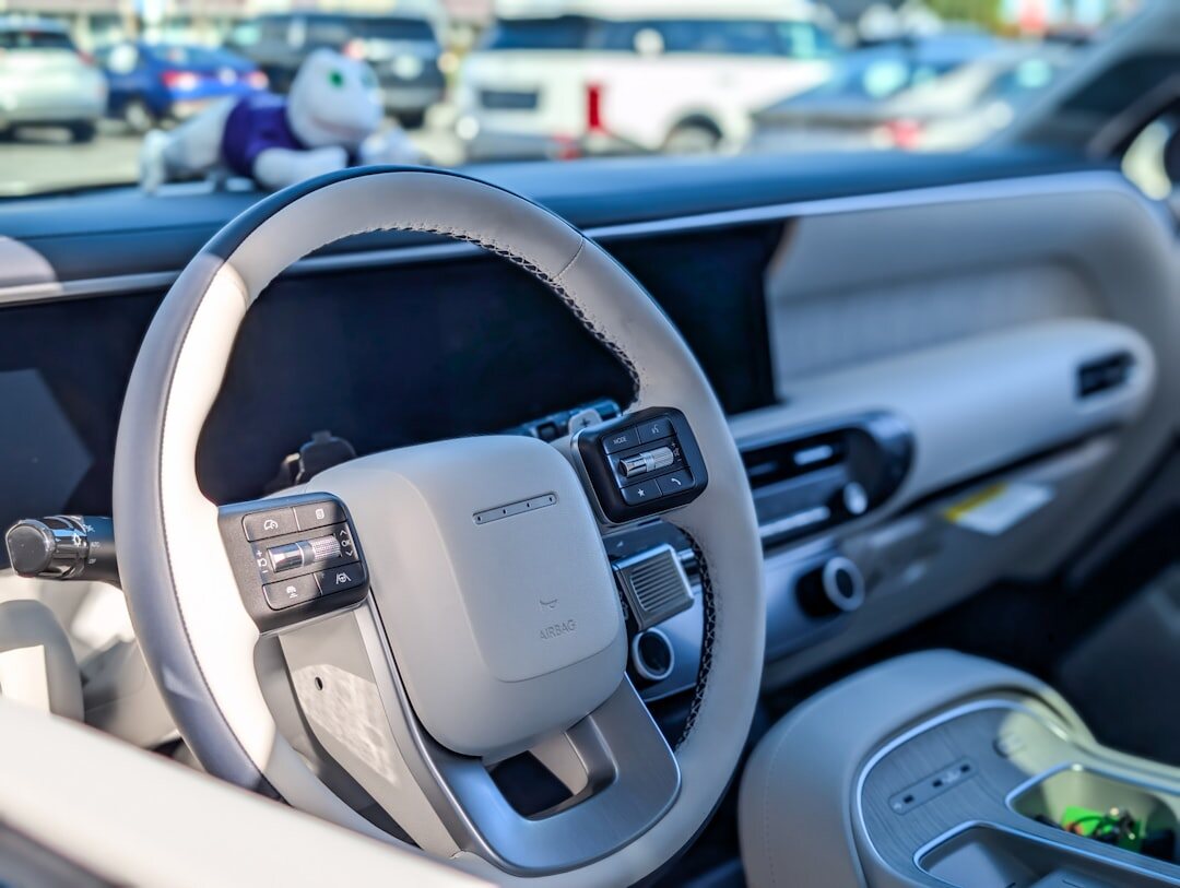 luxury car interior