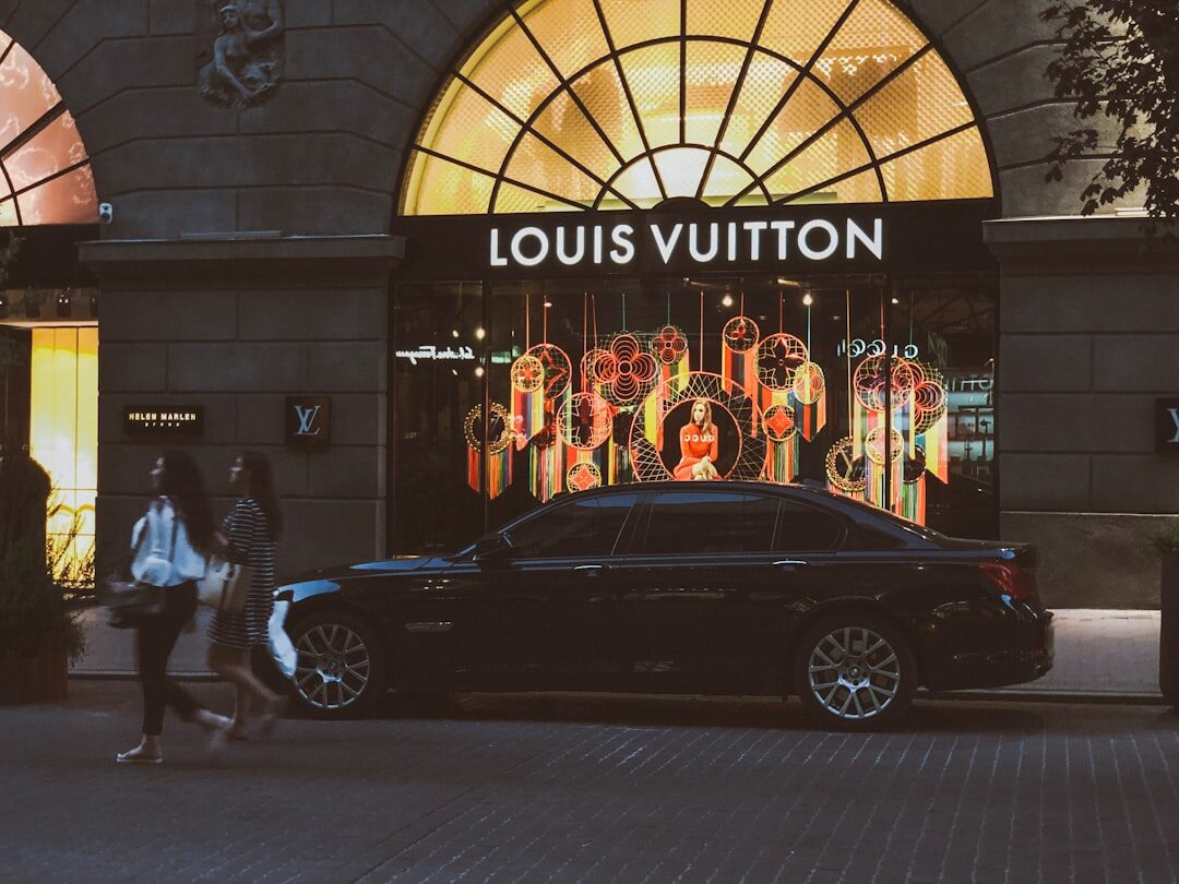 luxury store entrance